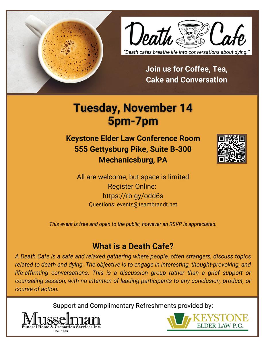 Death Cafe Central PA