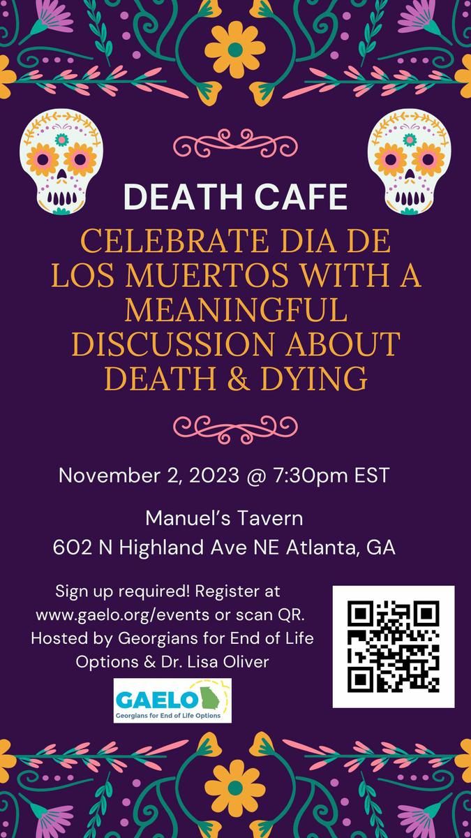Dia de los Muertos Death Cafe Atlanta