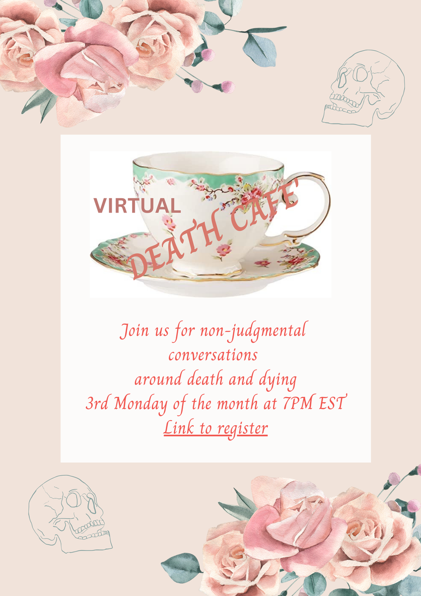 Virtual Death Cafe EDT