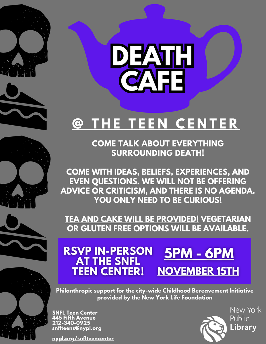 New York Death Cafe @ The Teen Center