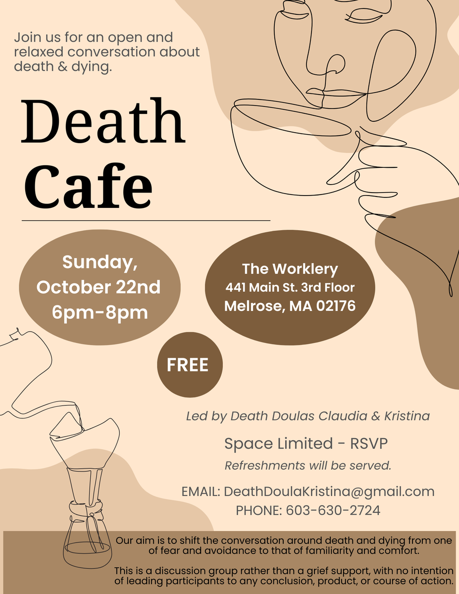 Melrose MA Death Cafe